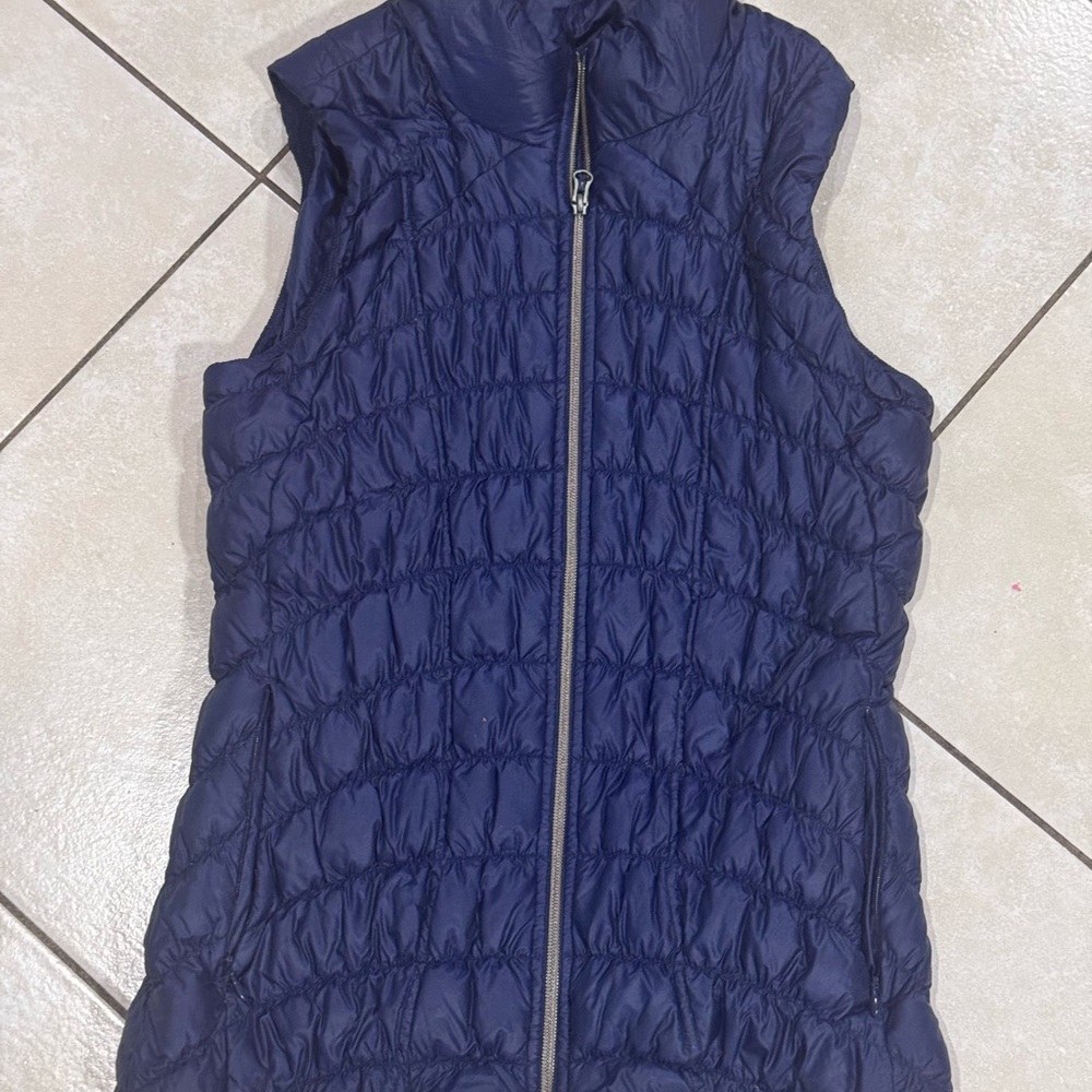 Navy Blue Puffer Vest